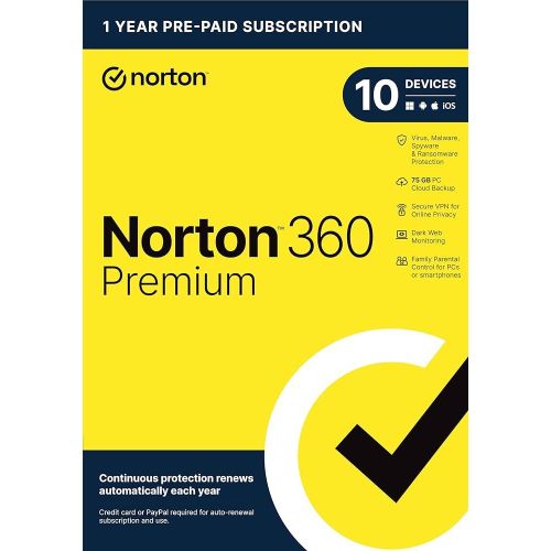 Norton Security 360 10 Devices Premium